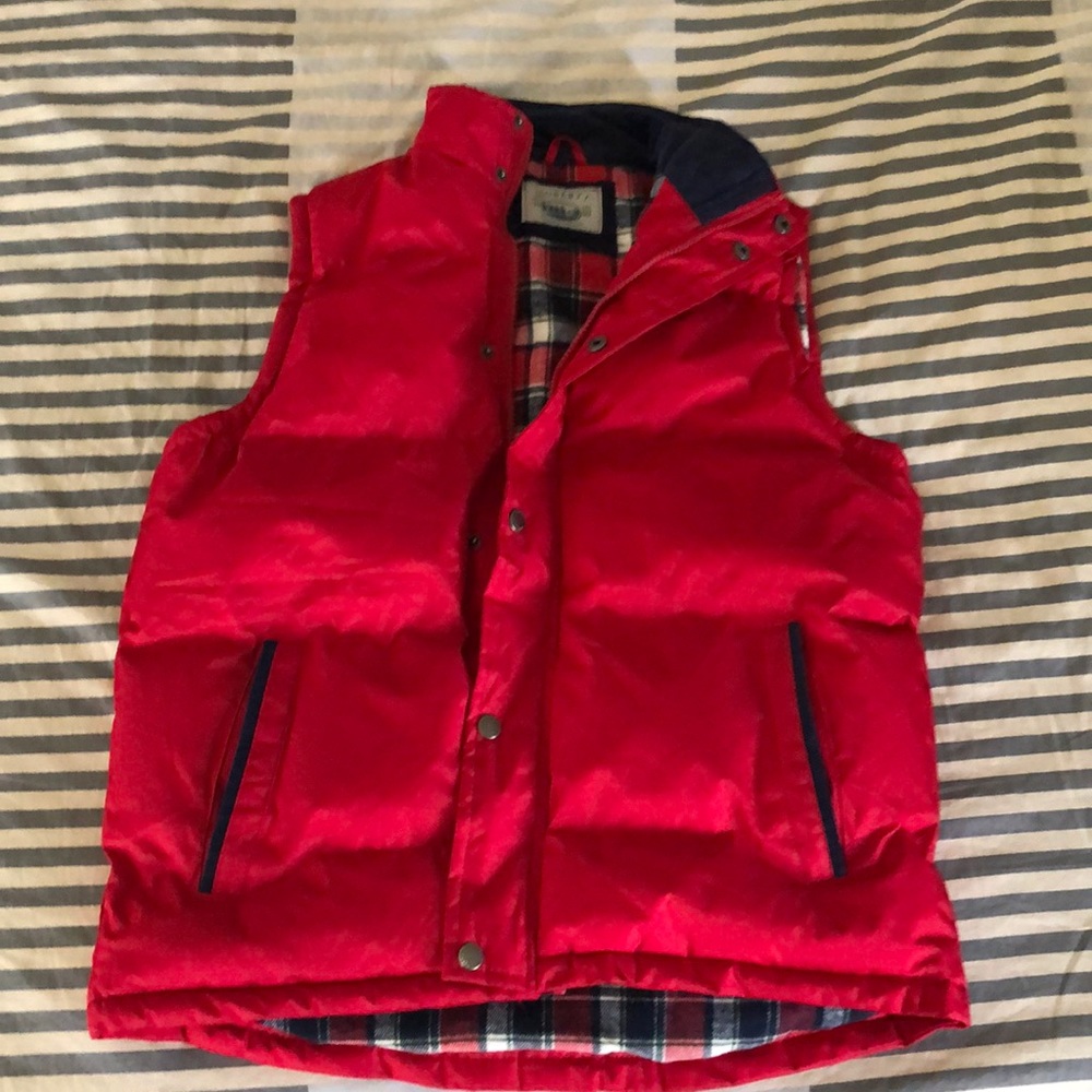 Boys red vest